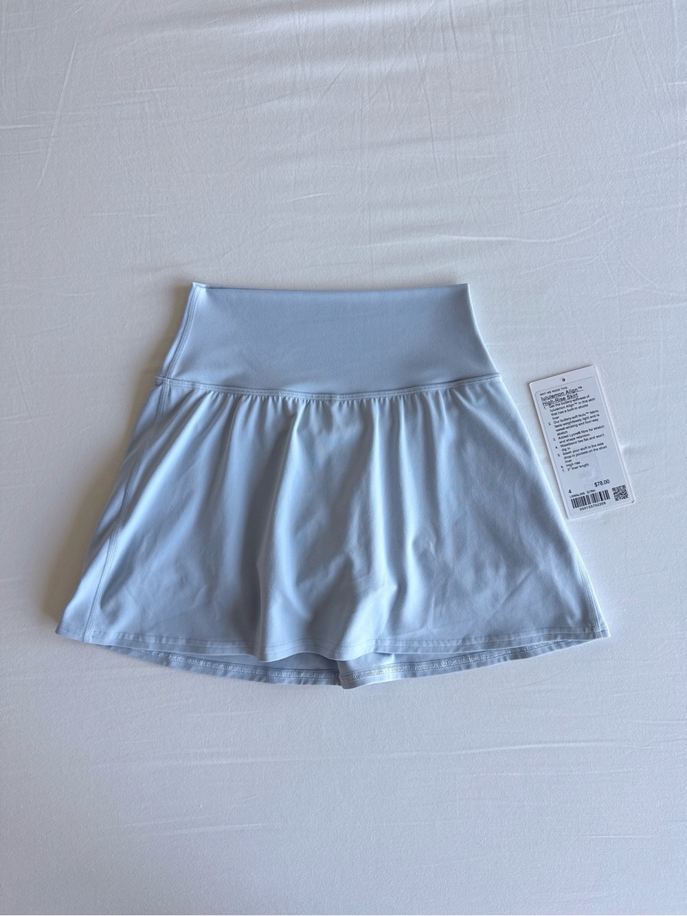 lululemon Align™ High-Rise Skirt Starch Blue Size 4 NWOT - Picture 2 of 13